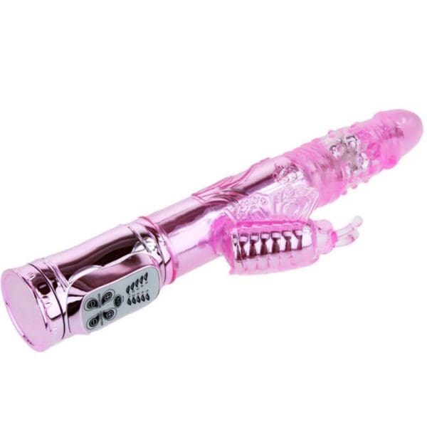 BAILE - RECHARGEABLE VIBRATOR WITH ROTATION AND THROBBING BUTTERF STIMULATOR 3